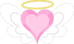 Size: 849x512 | Tagged: safe, artist:guruyunus17, oc, oc:annisa trihapsari, angel, cutie mark only, heart, no pony, simple background, transparent background, wings