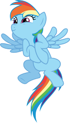 Size: 3000x5258 | Tagged: safe, artist:cloudyglow, derpibooru import, rainbow dash, pegasus, pony, daring don't, simple background, solo, transparent background, vector