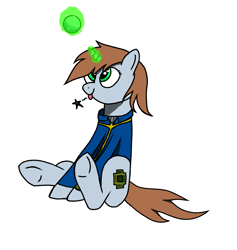 Size: 1765x1860 | Tagged: safe, artist:kirill, derpibooru import, oc, oc only, oc:littlepip, pony, unicorn, fallout equestria, magic