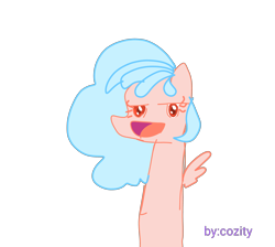 Size: 4000x3580 | Tagged: safe, artist:cozity, cozy glow, pegasus, pony, cozy neck, female, filly, foal, long neck, looking at you, missing accesory, missing freckles, open mouth, open smile, simple background, smiling, transparent background, wings