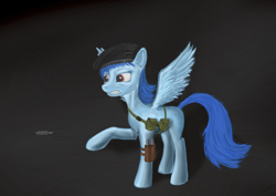 Size: 1718x1216 | Tagged: safe, artist:mindlesshead, derpibooru import, oc, oc only, pegasus, pony, solo