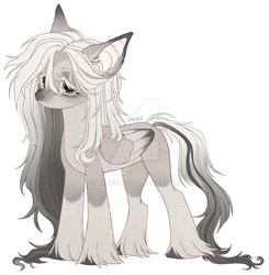 Size: 1024x1047 | Tagged: safe, artist:miioko, derpibooru import, oc, oc only, pegasus, pony, deviantart watermark, ear fluff, ears, eyelashes, female, hoof fluff, mare, obtrusive watermark, pegasus oc, simple background, solo, watermark, white background, wings