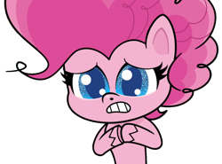 Size: 1246x921 | Tagged: safe, derpibooru import, edit, edited screencap, screencap, pinkie pie, earth pony, pony, bighoof walking, my little pony: pony life, background removed, not a vector, simple background, transparent background