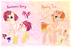 Size: 3261x2148 | Tagged: safe, artist:lambydwight, derpibooru import, oc, earth pony, pony, unicorn, adoptable