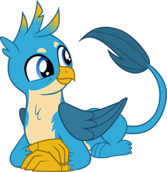 Size: 2062x2120 | Tagged: safe, artist:frownfactory, derpibooru import, gallus, school daze, beak, lying down, male, simple background, solo, talons, transparent background, vector, wings