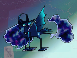 Size: 1280x964 | Tagged: safe, artist:laps-sp, derpibooru import, princess luna, pony, abstract, solo