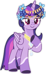 Size: 1079x1713 | Tagged: safe, artist:rickysocks, derpibooru import, twilight sparkle, twilight sparkle (alicorn), alicorn, pony, alternate hairstyle, base used, female, hoof on chest, mare, simple background, smiling, solo, transparent background, white outline