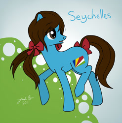 Size: 1695x1716 | Tagged: safe, artist:cisol, derpibooru import, pony, female, hetalia, ponified, seychelles, solo