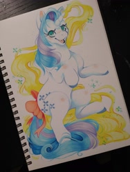 Size: 3000x4000 | Tagged: safe, artist:cutepencilcase, derpibooru import, majesty, pony, unicorn, solo, traditional art