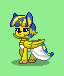 Size: 64x76 | Tagged: safe, artist:dematrix, derpibooru import, alicorn, cat, cat pony, original species, pony, animal crossing, animated, ankha, clothes, cute, dress, egyptian, female, gif, green background, nintendo, pixel art, ponified, pony town, simple background, trotting