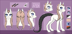 Size: 8362x4021 | Tagged: safe, artist:shkura2011, derpibooru import, oc, oc:cherry, earth pony, pony, absurd resolution, female, mare, reference sheet, solo