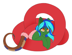 Size: 1932x1483 | Tagged: safe, artist:silkensaddle, derpibooru import, oc, oc only, oc:fengari, lamia, original species, pony, snake, clothes, simple background, solo, transparent background