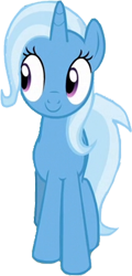 Size: 346x720 | Tagged: safe, artist:homersimpson1983, derpibooru import, edit, edited screencap, screencap, trixie, pony, unicorn, background removed, female, mare, not a vector, simple background, smiling, solo, transparent background