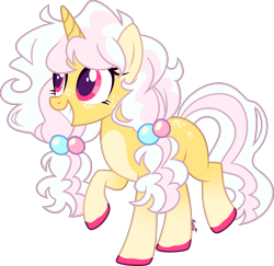 Size: 2355x2289 | Tagged: safe, artist:kurosawakuro, derpibooru import, oc, oc only, pony, unicorn, female, magical lesbian spawn, mare, offspring, parent:bon bon, parent:lyra heartstrings, parents:lyrabon, simple background, solo, transparent background