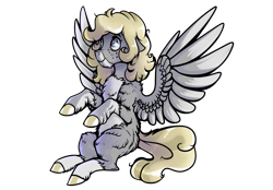 Size: 3300x2300 | Tagged: safe, artist:mylittlegodzilla, derpibooru import, oc, oc only, pegasus, pony, chest fluff, simple background, solo, transparent background