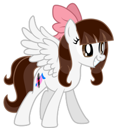 Size: 2315x2590 | Tagged: safe, artist:cayfie, derpibooru import, oc, oc only, oc:jennabun, pegasus, pony, female, high res, mare, simple background, solo, transparent background, vector