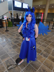 Size: 2121x2828 | Tagged: safe, artist:brinycosplay, derpibooru import, princess luna, human, bronycon, bronycon 2016, clothes, cosplay, costume, high res, irl, irl human, photo