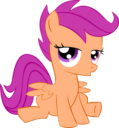 Size: 2359x2543 | Tagged: safe, artist:gusteaureeze, derpibooru import, scootaloo, pegasus, pony, duckface, female, filly, foal, high res, simple background, solo, transparent background