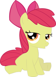 Size: 2087x2874 | Tagged: safe, artist:gusteaureeze, derpibooru import, apple bloom, pony, apple bloom's bow, bow, duckface, female, filly, foal, hair bow, high res, simple background, solo, transparent background