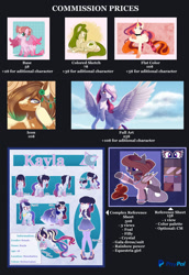 Size: 1024x1489 | Tagged: safe, artist:stormcloud-yt, derpibooru import, oc, oc only, pegasus, pony, advertisement, commission info, equestria girls oc, female, pegasus oc, raised hoof, raised leg, reference sheet, wings