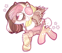 Size: 1336x1141 | Tagged: safe, artist:toffeelavender, derpibooru import, oc, oc only, pegasus, pony, base used, clothes, earmuffs, eye clipping through hair, eyelashes, female, flying, mare, pegasus oc, simple background, smiling, solo, transparent background