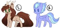 Size: 1600x762 | Tagged: safe, artist:purplegrim40, derpibooru import, oc, oc only, pegasus, pony, antlers, duo, pegasus oc, simple background, transparent background, wings