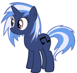 Size: 921x868 | Tagged: safe, artist:foxyfell1337, derpibooru import, dj pon-3, vinyl scratch, original species, pony, race swap, simple background, solo, transparent background, umbra pony