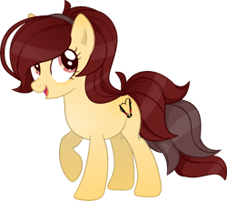 Size: 1247x1104 | Tagged: safe, artist:cafne, derpibooru import, oc, oc only, earth pony, pony, base used, earth pony oc, eyelashes, female, mare, raised hoof, raised leg, simple background, smiling, solo, transparent background