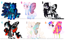 Size: 3844x2400 | Tagged: safe, artist:whohwo, derpibooru import, oc, oc only, flutter pony, pony, base used, butterfly wings, clothes, colored hooves, eyelashes, female, makeup, mare, simple background, smiling, white background, wings