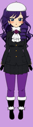 Size: 332x1277 | Tagged: artist needed, safe, derpibooru import, rarity, human, boots, clothes, dress, ear piercing, earring, flower, gloves, hat, high heel boots, humanized, jacket, jeans, jewelry, kisekae, necktie, pants, piercing, rose, shirt, shoes, simple background, skirt, solo, transparent background