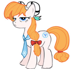 Size: 463x434 | Tagged: safe, derpibooru import, oc, oc only, earth pony, acfun, female, simple background, solo, white background