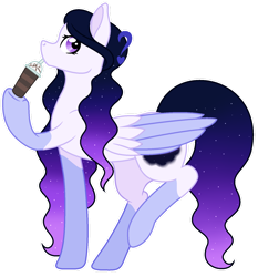 Size: 1280x1374 | Tagged: safe, artist:cindydreamlight, derpibooru import, oc, oc:night light star, pegasus, pony, female, mare, simple background, solo, transparent background