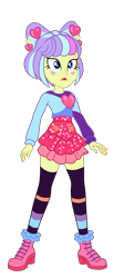 Size: 1416x3427 | Tagged: safe, artist:gmaplay, derpibooru import, supernova zap, equestria girls, simple background, solo, transparent background