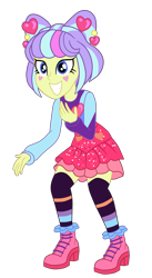 Size: 1900x3469 | Tagged: safe, artist:gmaplay, derpibooru import, supernova zap, equestria girls, simple background, solo, transparent background