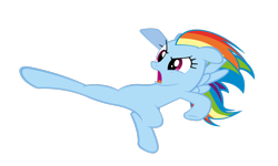 Size: 3162x1897 | Tagged: safe, artist:arvyr, derpibooru import, rainbow dash, pegasus, pony, lesson zero, female, mare, open mouth, simple background, solo, transparent background, vector