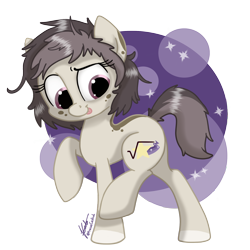 Size: 2000x2000 | Tagged: safe, artist:praisecastiel, derpibooru import, oc, oc only, oc:polka dot, earth pony, pony, earth pony oc, female, partial background, simple background, solo, transparent background