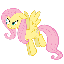 Size: 2449x2449 | Tagged: safe, artist:theaceofspadez, derpibooru import, fluttershy, pegasus, pony, female, high res, mare, simple background, solo, transparent background, vector