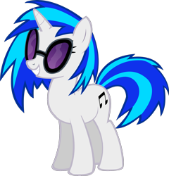 Size: 1918x2000 | Tagged: safe, artist:spaceponies, derpibooru import, dj pon-3, vinyl scratch, pony, unicorn, female, mare, simple background, solo, transparent background, vector