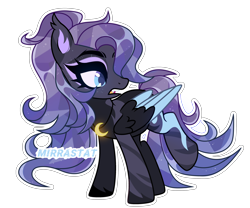 Size: 3084x2570 | Tagged: safe, artist:mirrastat, derpibooru import, oc, oc only, pegasus, pony, base used, colored wings, ear fluff, ears, eyelashes, female, looking back, makeup, mare, pegasus oc, simple background, smiling, solo, transparent background, two toned wings, wings