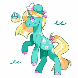 Size: 2800x2800 | Tagged: safe, artist:cocopudu, derpibooru import, mainsail, earth pony, pony, g1, bipedal, cloven hooves, female, hat, mare, rearing, sailor hat, simple background, smiling, solo, transparent background, white pupils