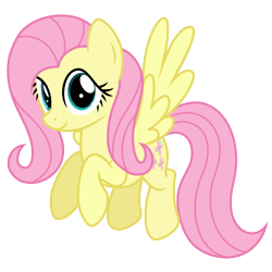 Size: 500x500 | Tagged: safe, artist:ashidaru, derpibooru import, fluttershy, pegasus, pony, female, mare, simple background, solo, transparent background, vector