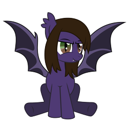 Size: 2000x2000 | Tagged: safe, artist:ashidaru, derpibooru import, oc, oc only, bat pony, female, mare, simple background, solo, transparent background, vector