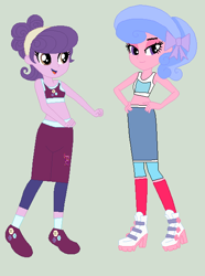 Size: 462x622 | Tagged: safe, artist:matthewjabeznazarioa, derpibooru import, royal ribbon, suri polomare, equestria girls, crossover, equestria girls-ified, exeron fighters, exeron outfit, martial arts kids, martial arts kids outfits