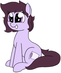 Size: 1280x1533 | Tagged: safe, artist:axlearts, oc, oc only, oc:pillow case, pegasus, pony, cute, female, mare, pegasus oc, sitting, smiling, solo, wings