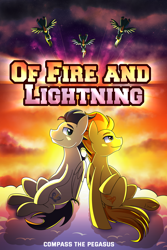 Size: 2000x3000 | Tagged: safe, artist:littletigressda, derpibooru import, soarin', spitfire, pegasus, pony