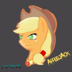 Size: 3072x3072 | Tagged: safe, artist:papery xlp, derpibooru import, applejack, earth pony, pony, solo