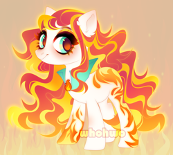 Size: 3716x3325 | Tagged: safe, artist:whohwo, derpibooru import, oc, oc only, earth pony, pony, ear fluff, ears, earth pony oc, eyelashes, female, hoof shoes, makeup, mare, smiling, solo, tattoo