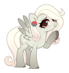 Size: 1280x1359 | Tagged: safe, artist:auroranovasentry, derpibooru import, oc, oc only, oc:sora aio, pegasus, pony, female, looking at you, mare, obtrusive watermark, simple background, solo, transparent background, unshorn fetlocks, watermark, waving, white outline