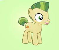 Size: 201x170 | Tagged: safe, derpibooru import, carrot crunch, colt, female, filly, foal, game screencap, gameloft, kill it with fire, looking at you, male, nightmare fuel, staring into your soul, this is why we can't have nice things, wtf face