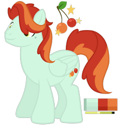 Size: 1800x1900 | Tagged: safe, artist:monochrome-sunsets, derpibooru import, oc, pegasus, pony, magical lesbian spawn, male, offspring, parent:cherry jubilee, parent:lightning dust, simple background, solo, stallion, transparent background